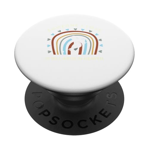 someone i love is billiard in heaven lustiges tee PopSockets Klebender PopGrip von Black Shirt