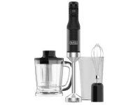 Black & Decker BXHBA1501E, Stabmixer, 1500 W, Schwarz, Transparent von Black & Decker