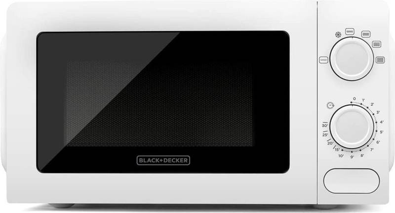 Black+Decker BXMY700E - Mikrowelle mit 20l Volumen und 700W Mikrowellenleistung (BXMY700E) von Black & Decker