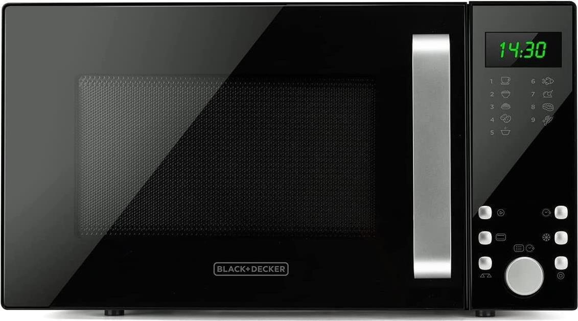 Black+Decker BXMZ900E - 23L digitale Mikrowelle mit Grill, 900W (BXMZ900E) von Black & Decker