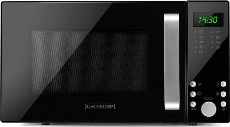 Black+Decker BXMZ900E - 23L digitale Mikrowelle mit Grill, 900W (BXMZ900E) von Black & Decker