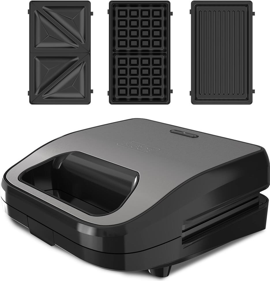 Black+Decker BXSA754E Sandwichtoaster (ES9680170B) von Black & Decker