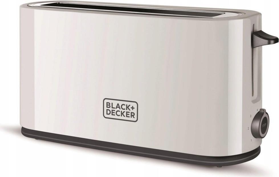 Black+Decker BXTO1001E Toaster, Weiß (BXTO1001E) von Black & Decker