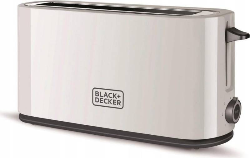 Black+Decker BXTO1001E Toaster, Weiß (BXTO1001E) von Black & Decker