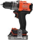 Black&Decker Akku-Bohrschrauber BCD382D1XC 2Ah 18V (BCD382D1XC-QW) von Black & Decker