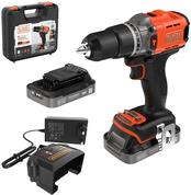 Black & Decker Akku-Schlagbohrschr. 18V 2x2Ah Kof BCD383D2XK (BCD383D2XK-QW) von Black & Decker