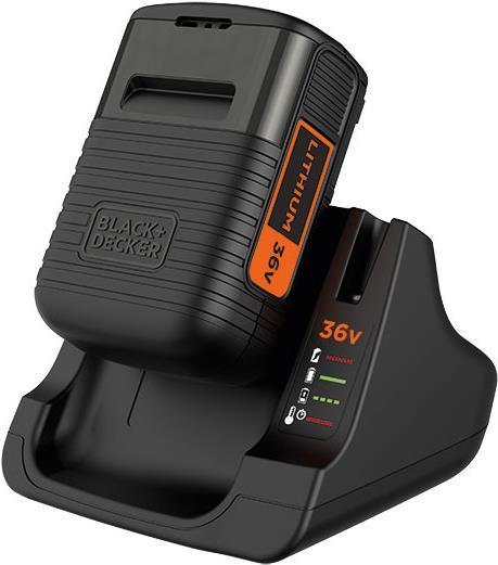Black & Decker BDC2A36. Anzahl enthaltener Batterien: 1 Stück(e), Batterietechnologie: Lithium-Ion (Li-Ion), Batteriekapazität: 2000 mAh. Produktfarbe: Schwarz (BDC2A36-QW) von Black & Decker