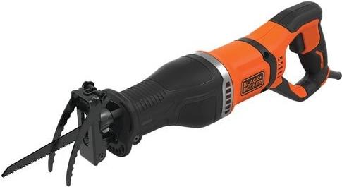 Black & Decker BES301 Säbelsäge 2800 SPM 750 W Schwarz, Orange (BES301K-QS) von Black & Decker