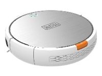 Black & Decker BXRV500E Roboter-Staubsauger Beutellos Schwarz - Edelstahl - Weiß (BXRV500E) von Black & Decker