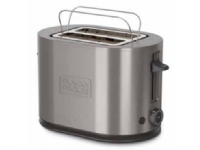 Black & Decker BXTO901E, 2 slice(s), Stainless steel, Rotary, 900 W, 14.5 cm, 4.2 cm von Black & Decker
