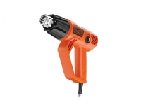 Black & Decker KX2001-QS, Heißluftpistole, Pistolengriff, Schwarz, Orange, 500 l/min, 600 °C, AC von Black & Decker