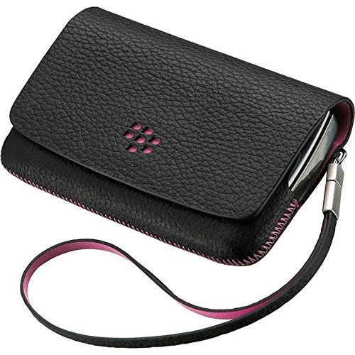 BlackBerry ACC-32839-201 9800 Folio Handytasche, schwarz/pink von Blackberry