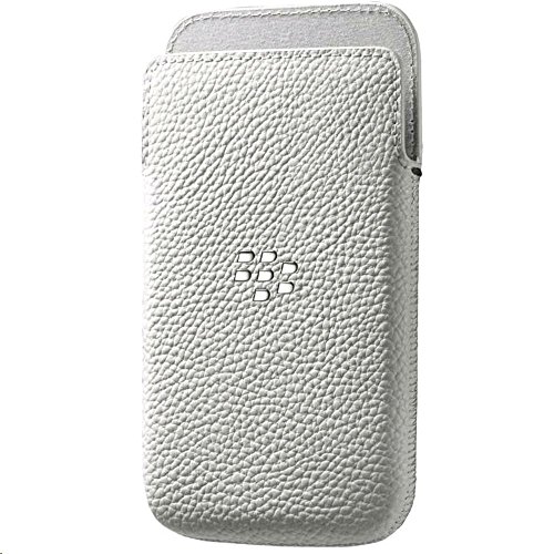 BlackBerry ACC - 60115-002 Leather Case für Leap, Weiß von Blackberry