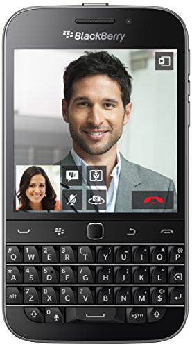 BlackBerry Classic entsperrtes Smartphone, Bildschirm: 8,89 cm (3,5 Zoll), Farbe: Schwarz, Import aus Italien von Noirberry