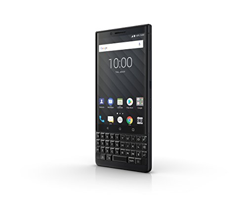 BlackBerry KEY2 64 GB (Dual-SIM, BBF100-1, QWERTY-Tastatur) Ab Werk entsperrtes SIM-freies 4G-Smartphone - Schwarz von Blackberry