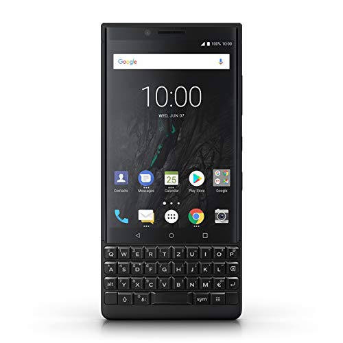 BlackBerry Key2 Single SIM Smartphone (4,5 Zoll Display, 12 Megapixel Kamera, LTE, 6 GB RAM, 64 GB Speicher, Quick Charge 3.0, Android 8.1 Oreo) Schwarz von Blackberry