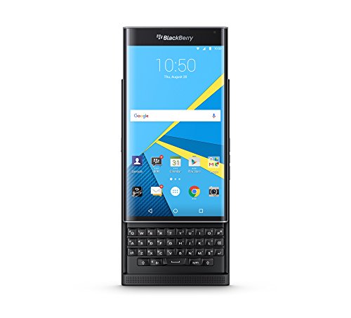 Blackberry Priv Smartphone 5,4 Zoll AMOLED 32 GB Physische Tastatur QWERTY Snapdragon 808 RAM 3 GB Kamera 18 MP Android (generalüberholt) von Blackberry