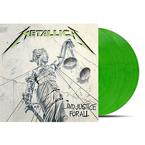 ...And Justice For All - Exclusive Limited Edition Dyers Green Colored 2x Vinyl LP von Blackened Recordings.