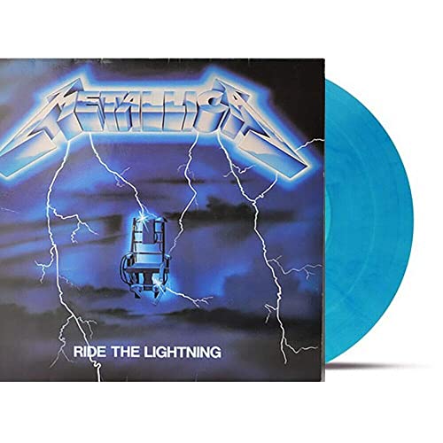 Ride The Lightning - Exclusive Limited Edition Electric Blue Colored Vinyl LP von Blackened Recordings.