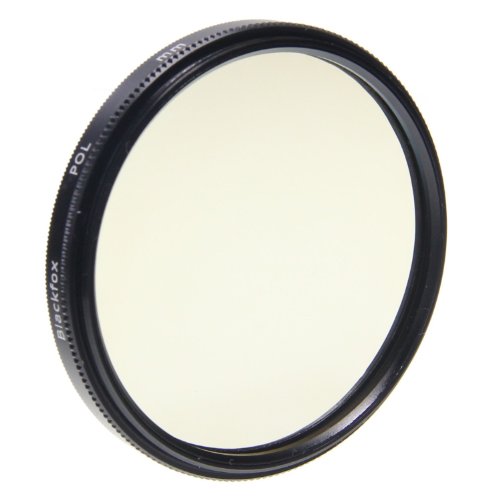 BlackFox Pol Filter zirkular 46 mm (12x beschichtetes MC-Glas, Slim-Metallfassung) von Blackfox