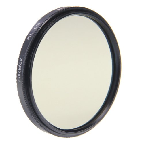 BlackFox Pol PRO Filter zirkular 55 mm (16x beschichtetes MC-Glas, Slim-Metallfassung, Lotuseffekt) von Blackfox