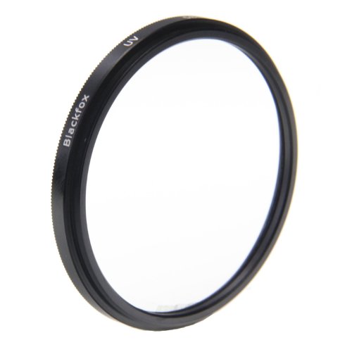 BlackFox UV Filter / Schutzfilter 49 mm (12x beschichtetes MC-Glas, Slim-Metallfassung) von Blackfox