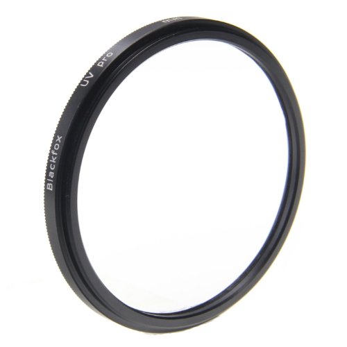 BlackFox UV PRO Filter / Schutzfilter 46 mm (16x beschichtetes MC-Glas, Slim-Metallfassung, Lotuseffekt) von Blackfox