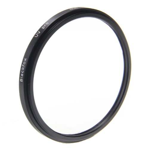 BlackFox UV PRO Filter / Schutzfilter 52 mm (16x beschichtetes MC-Glas, Slim-Metallfassung, Lotuseffekt) von Blackfox