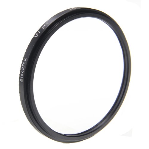BlackFox UV PRO Filter / Schutzfilter 58 mm (16x beschichtetes MC-Glas, Slim-Metallfassung, Lotuseffekt) von Blackfox
