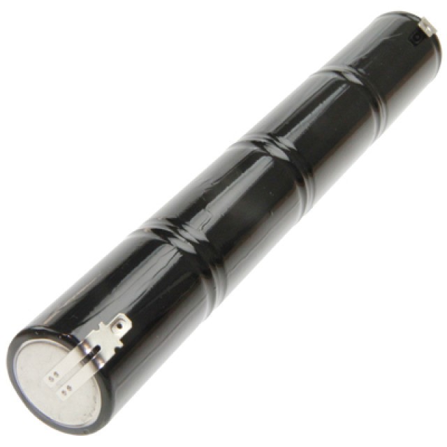 Notbeleuchtungs-Akku L1x4 BlackFox BF-4000DH mit Faston +6,3 mm -4,8 mm 4,8V, 4000mAh Notbeleuchtungs-Akku L1x4 BlackFox BF-4000DH mit Faston +6,3 mm -4,8 mm 4,8V, 4000mAh von Blackfox