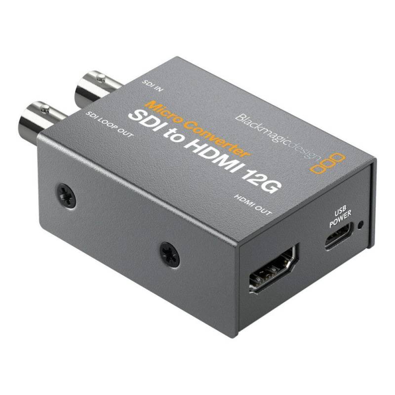 Blackmagic Design Micro Converter SDI to HDMI 12G PSU von Blackmagic Design