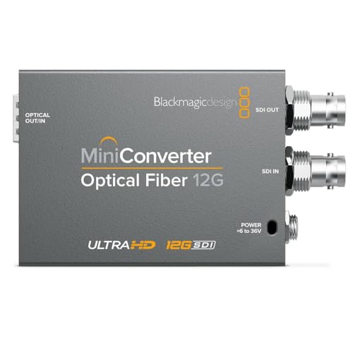 Blackmagic Design Mini Converter Optical Fiber 12G (BM-CONVMOF12G) von Blackmagic Design
