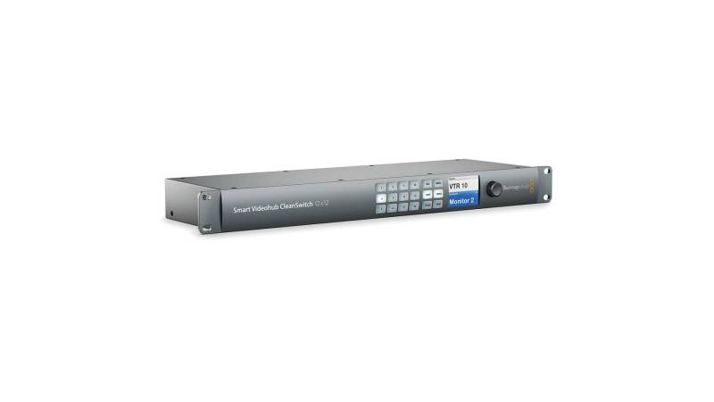 Blackmagic Design - Smart Videohub CleanSwitch 12x12 von Blackmagic Design