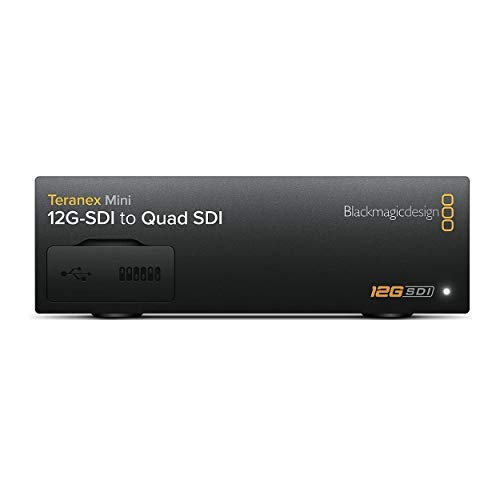 Blackmagic Design Teranex Mini - 12G-SDI to Quad SDI (BM-CONVNTRM-DB-SDIQD) von Blackmagic Design