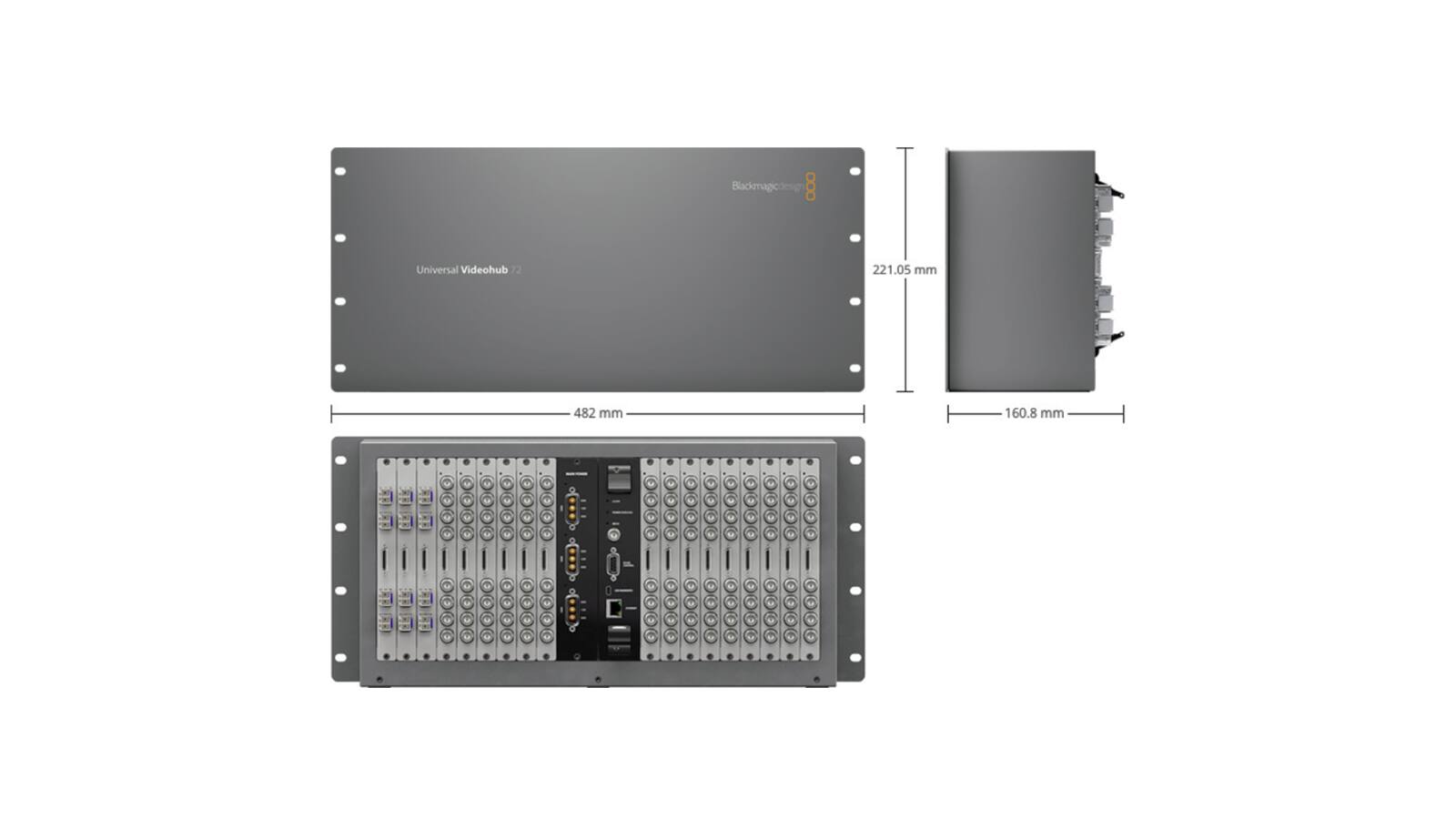Blackmagic Design - Universal Videohub 288 Mainframe Blackmagic Design - Universal Videohub 288 Mainframe von Blackmagic Design