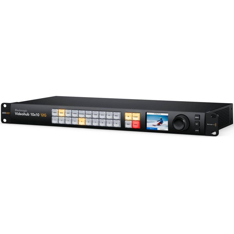 Blackmagic Design Videohub 10x10 12G Video Router von Blackmagic Design