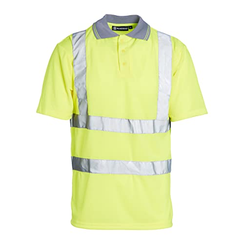 Blackrock 80314 Gelb High Visibility Polo T-Shirt EN471 Klasse 2 von Blackrock