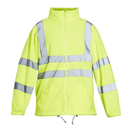 Blackrock Gelbe Warnschutz-Fleecejacke, EN-zertifiziert, Größe 3XL von Blackrock