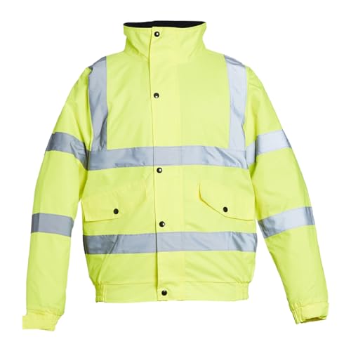 Blackrock Herren Hi-Vis Bomberjacke Gelb EN471 Klasse 3 Blackrock Herren Hi-Vis Bomberjacke Gelb EN471 Klasse 3 von Blackrock