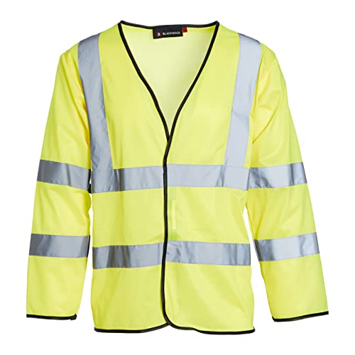 Blackrock Herren Hi-Vis Lange Ärmel Weste, EN471 Klasse 3, Gelb, Gr. L Blackrock Herren Hi-Vis Lange Ärmel Weste, EN471 Klasse 3, Gelb, Gr. L von Blackrock