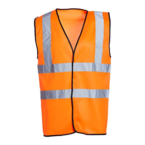 Blackrock Herren-Warnweste, Orange, 5XL von Blackrock