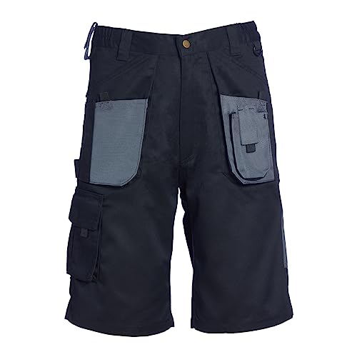 Blackrock Kurze Arbeitshose für Herren, Schwarz/Grau Blackrock Kurze Arbeitshose für Herren, Schwarz/Grau von Blackrock