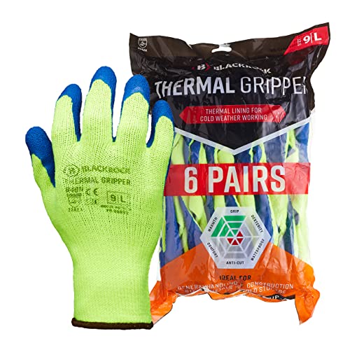 Blackrock Thermo-Handschuhe aus Latex, robust, Größe 10/XL, 6 Stück Blackrock Thermo-Handschuhe aus Latex, robust, Größe 10/XL, 6 Stück von Blackrock