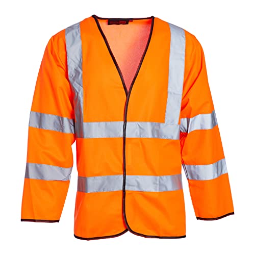 Blackrock Warnweste, langärmelig, EN-zertifiziert, Orange, Größe S Blackrock Warnweste, langärmelig, EN-zertifiziert, Orange, Größe S von Blackrock