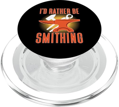 Ich würde lieber für einen Schmied schmieden PopSockets PopGrip für MagSafe Ich würde lieber für einen Schmied schmieden PopSockets PopGrip für MagSafe von Blacksmith And Metalsmith Designs For Craftsman
