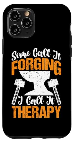 Manche nennen es Schmieden, ich nenne es Therapie für einen Schmied Hülle für iPhone 11 Pro Manche nennen es Schmieden, ich nenne es Therapie für einen Schmied Hülle für iPhone 11 Pro von Blacksmith And Metalsmith Designs For Craftsman