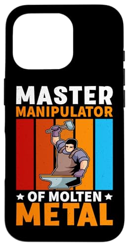 Meister-Manipulator aus geschmolzenem Metall für einen Schmied Hülle für iPhone 16 Pro Meister-Manipulator aus geschmolzenem Metall für einen Schmied Hülle für iPhone 16 Pro von Blacksmith And Metalsmith Designs For Craftsman