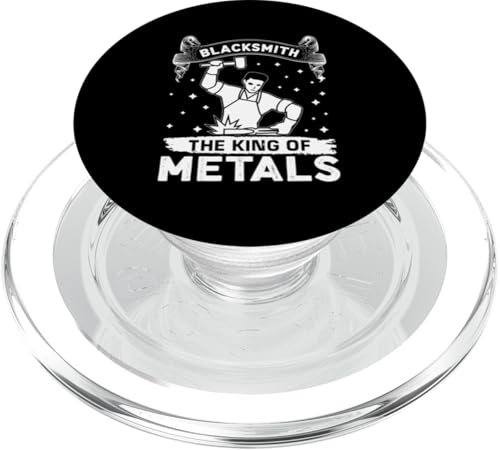 Schmied - Der König der Metalle PopSockets PopGrip für MagSafe Schmied - Der König der Metalle PopSockets PopGrip für MagSafe von Blacksmith And Metalsmith Designs For Craftsman