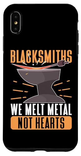 Schmiede – Wir schmelzen Metall, keine Herzen Hülle für iPhone XS Max Schmiede – Wir schmelzen Metall, keine Herzen Hülle für iPhone XS Max von Blacksmith And Metalsmith Designs For Craftsman