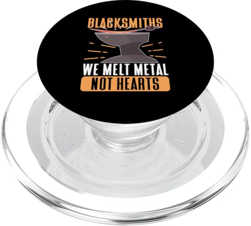 Schmiede – Wir schmelzen Metall, keine Herzen PopSockets PopGrip für MagSafe Schmiede – Wir schmelzen Metall, keine Herzen PopSockets PopGrip für MagSafe von Blacksmith And Metalsmith Designs For Craftsman